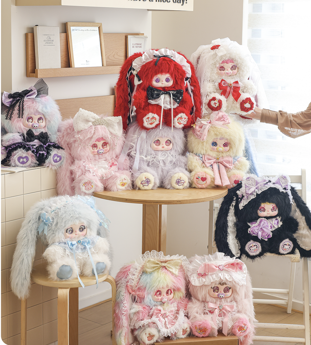 Jiimo Dream Light Ode 700% Series Blind Box Plush Doll