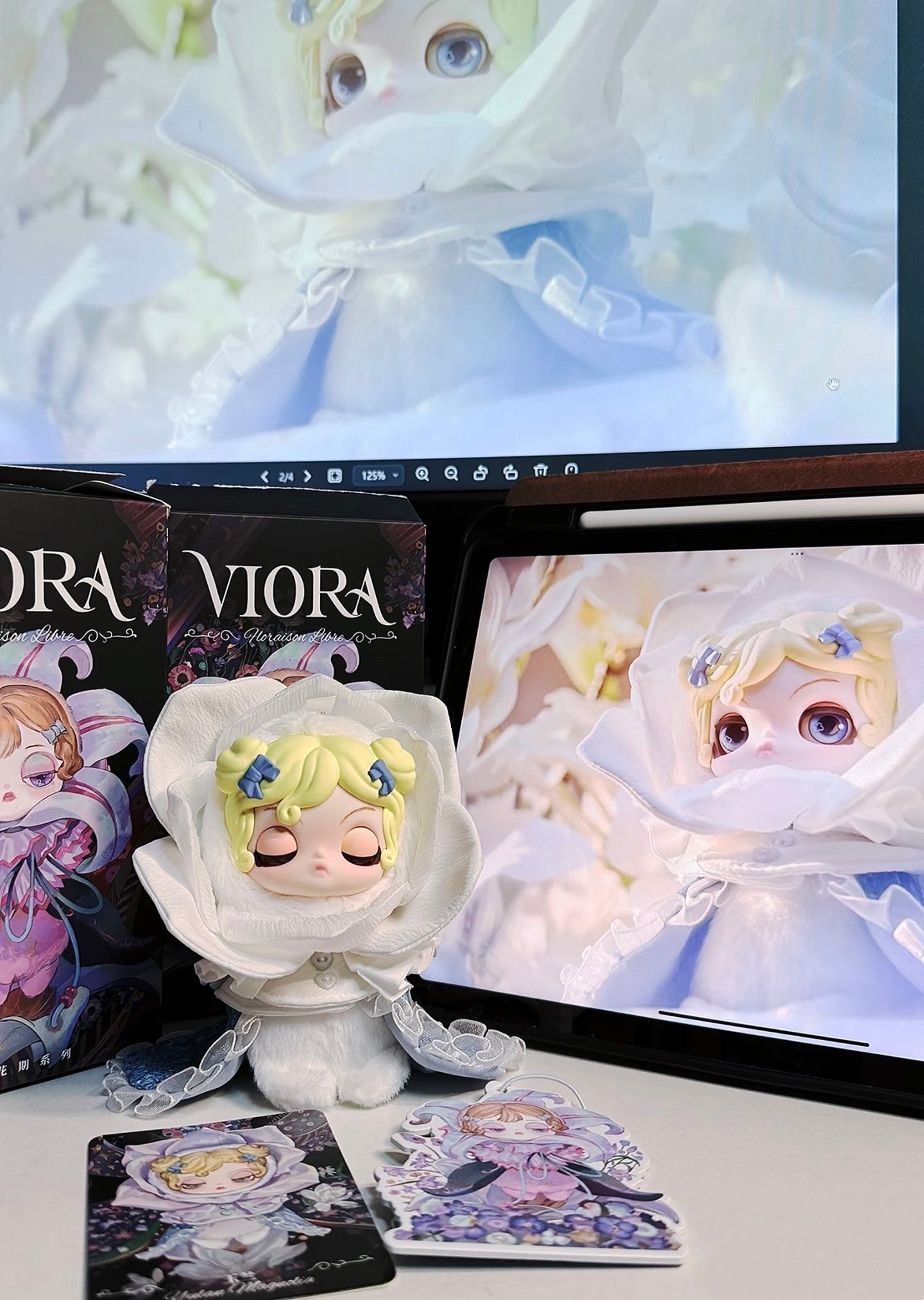 Viora Floraison Libre Series Plush Blind Box Toy