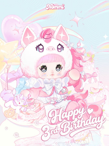 Nommi Star Wish Collector 3rd Anniversary 400% Plush Blind Box Toy