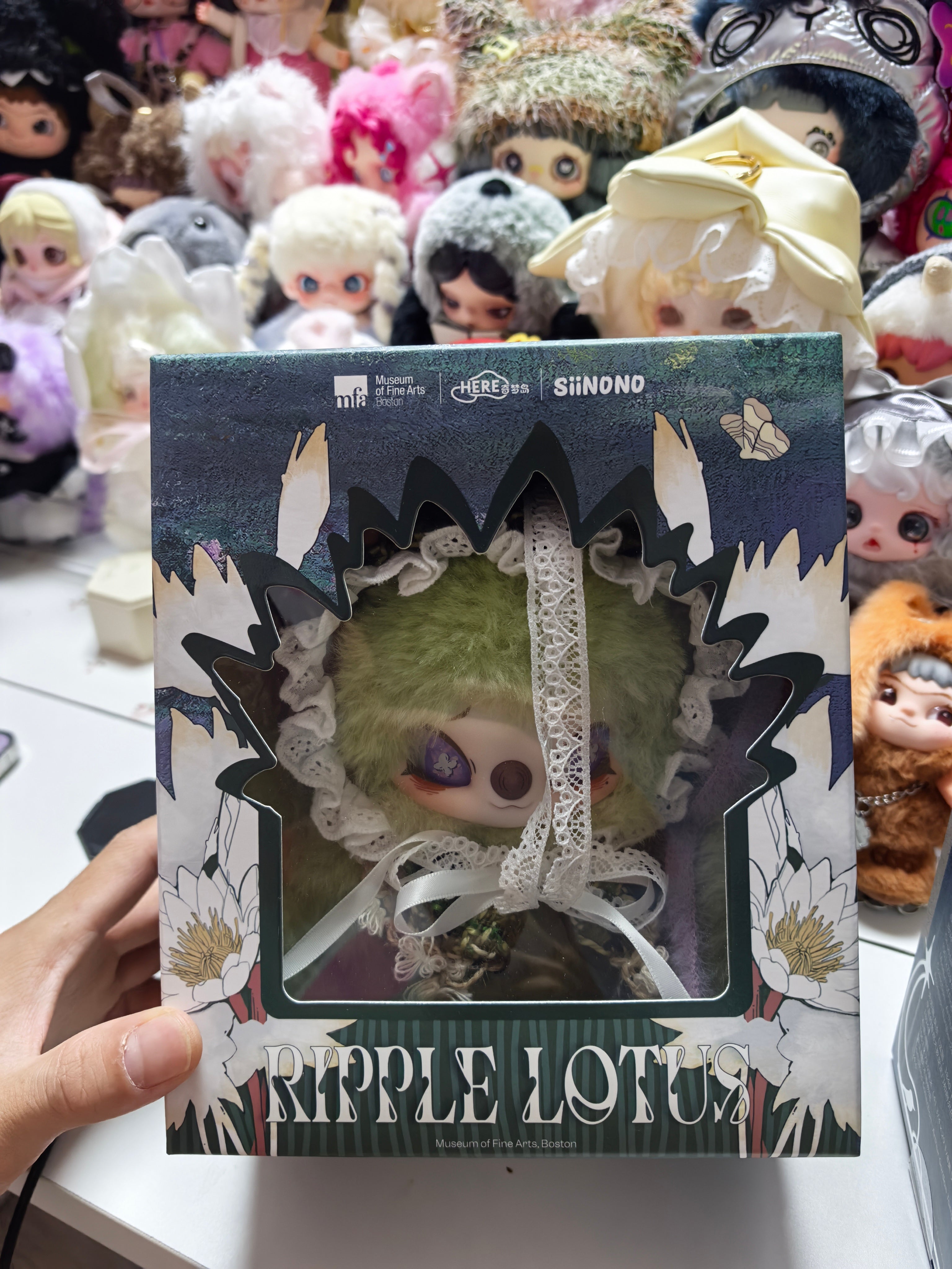 SIINONO Museum of Fine Artes Boston Series  limited Edition Plush Blind Box Toy