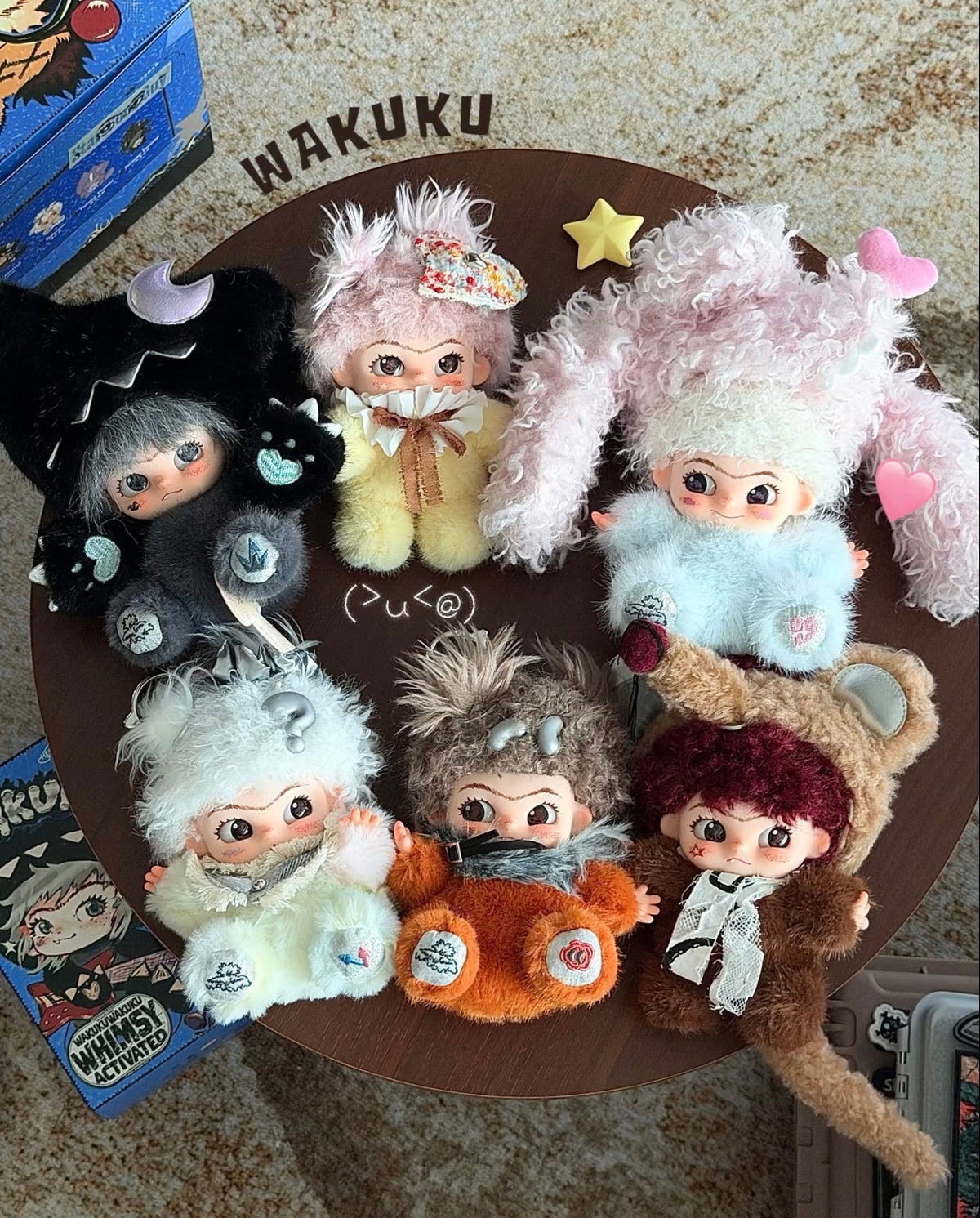 Wakuku Whimsy Activated Series Plush Blind Box