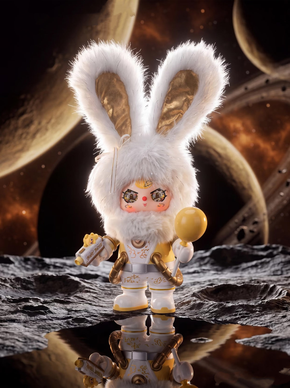 Baby Three Chaser Astronaut 400% Series Blind Box Toy