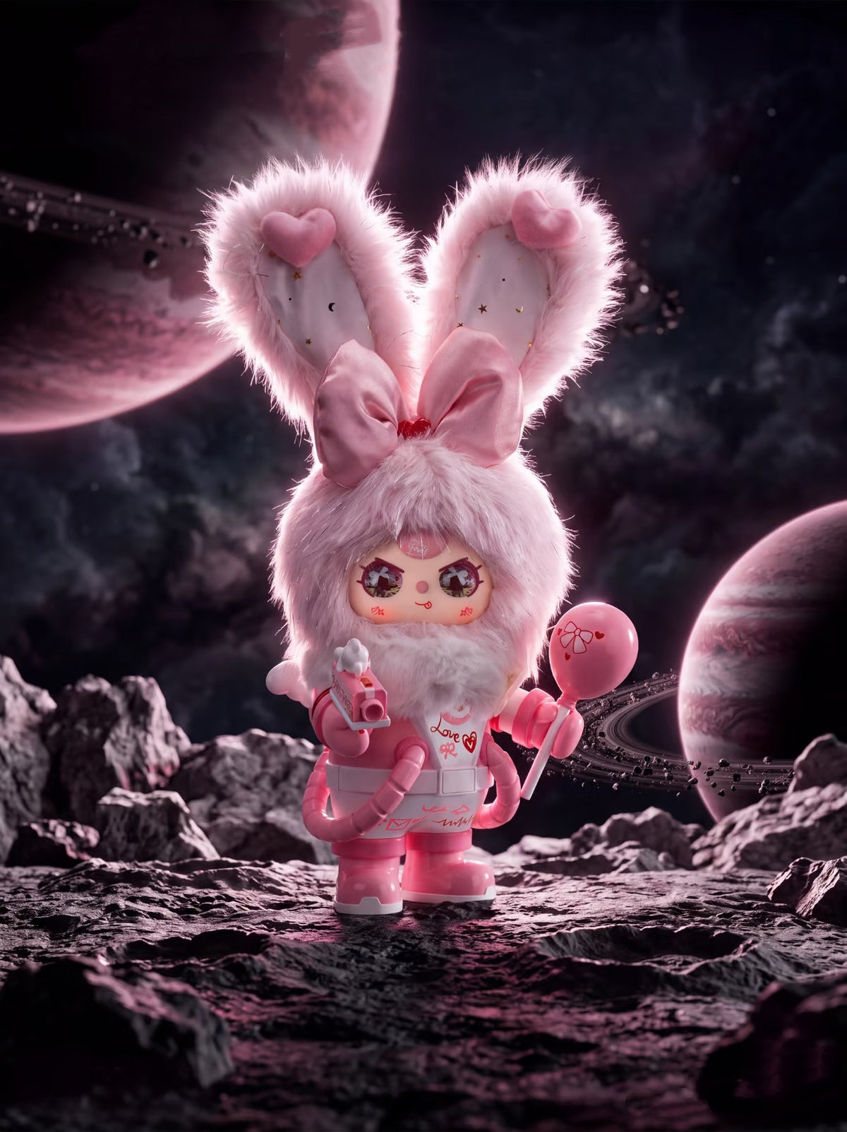 Baby Three Chaser Astronaut 400% Series Blind Box Toy