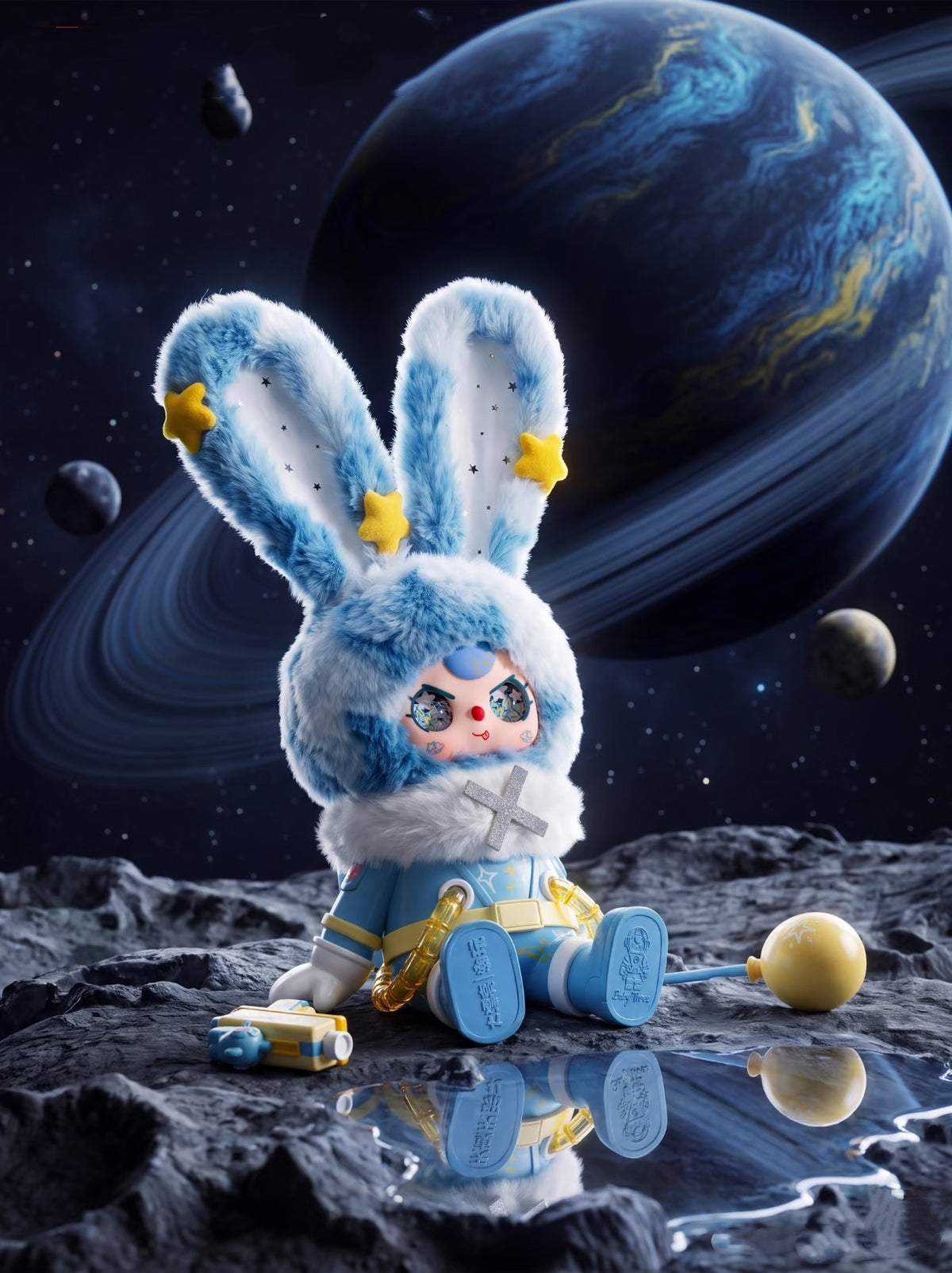 Baby Three Chaser Astronaut 400% Series Blind Box Toy