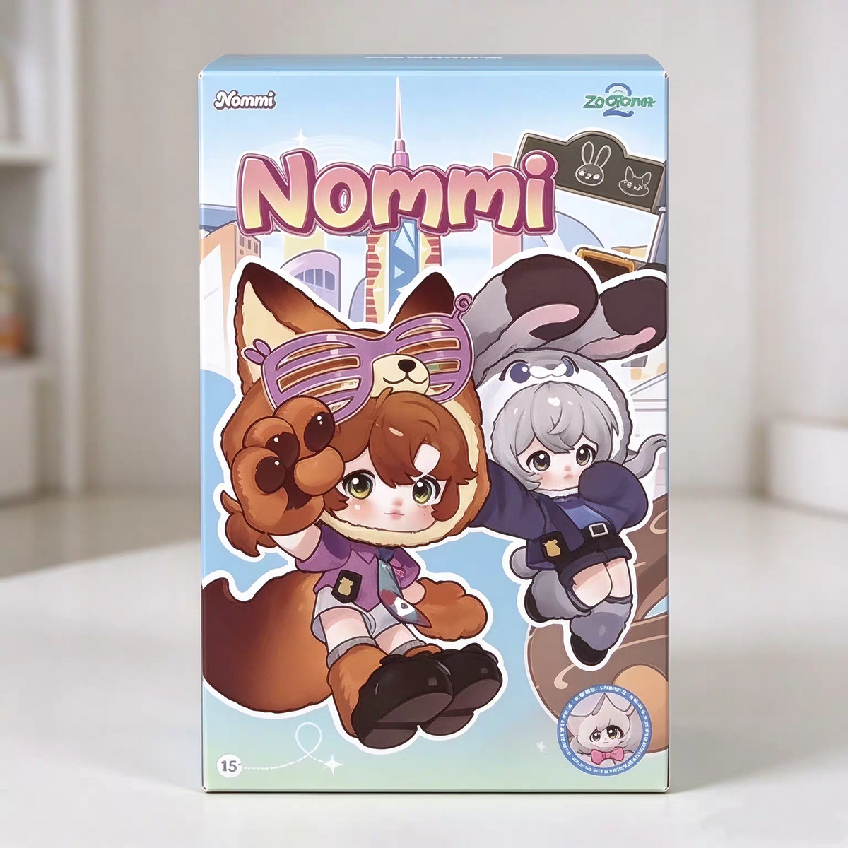Nommi x Zootopia Metropolis Adventure Series 5-Joint Articulated Doll Blind Box Toy