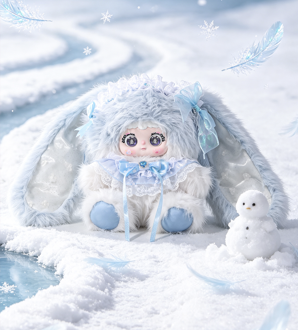 Jiimo Dream Light Ode 700% Series Blind Box Plush Doll