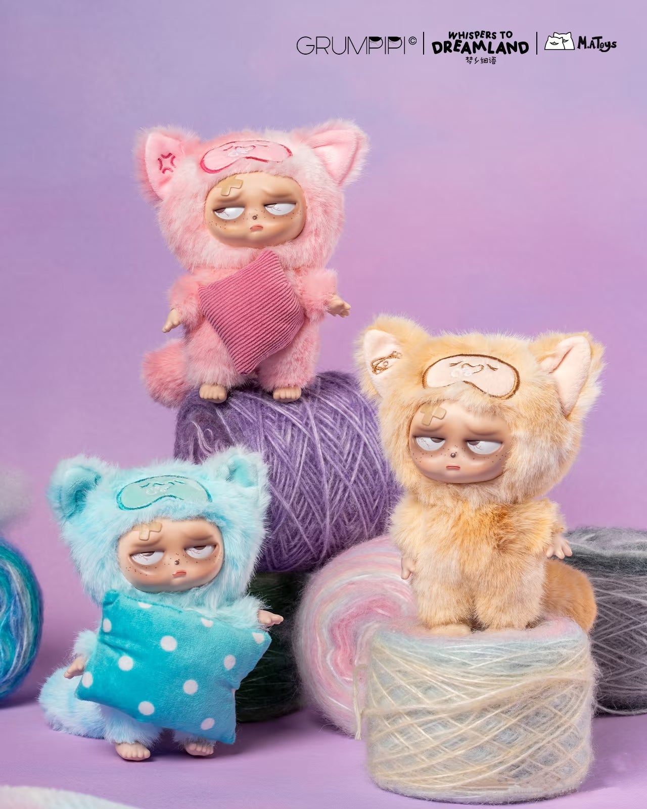 Whispers To Dreamland Grumpipi V2 Series Plush Blind Box Toy