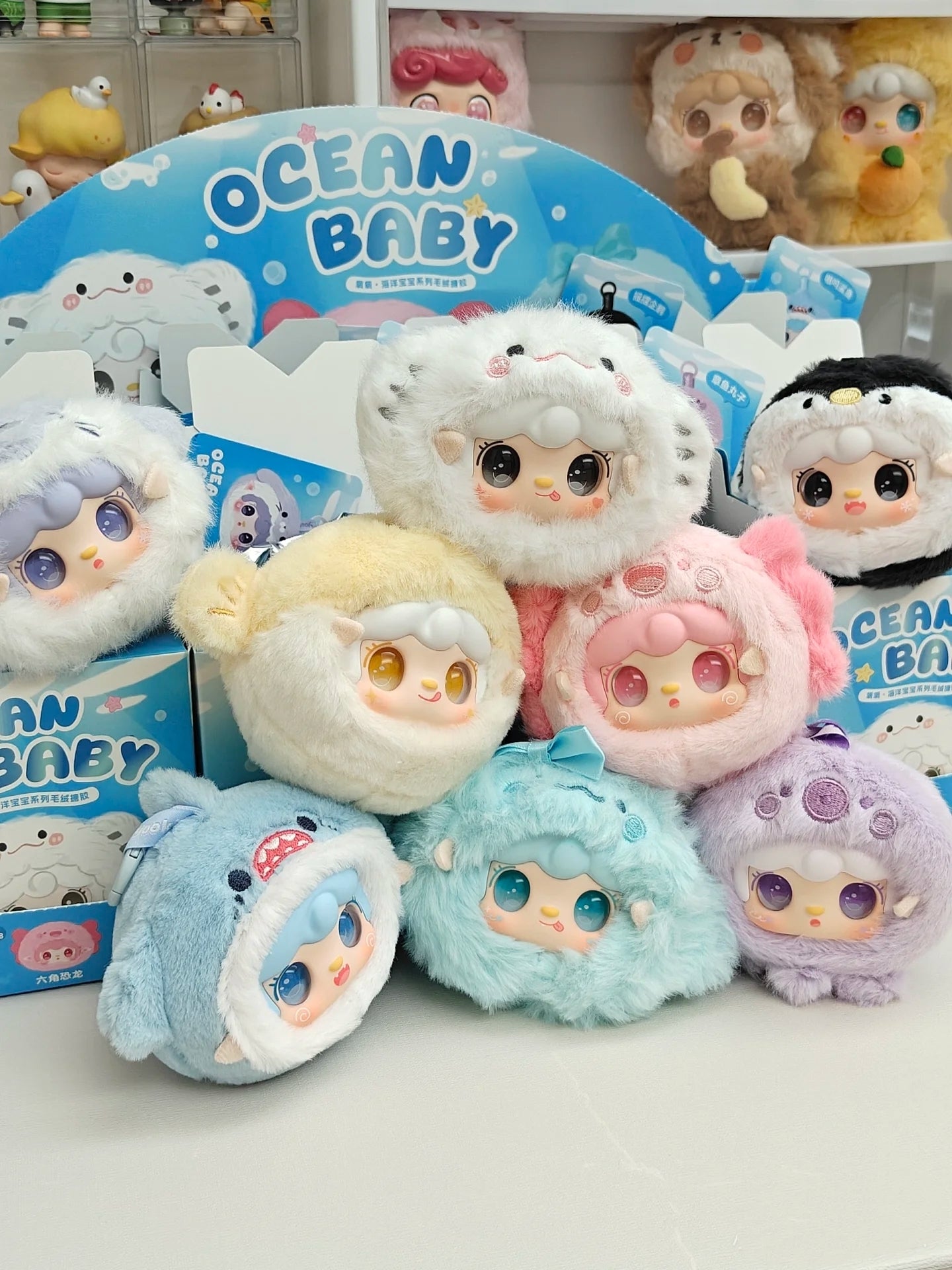 Yooki V6  Mini Ocean Baby Series Plush Blind Box