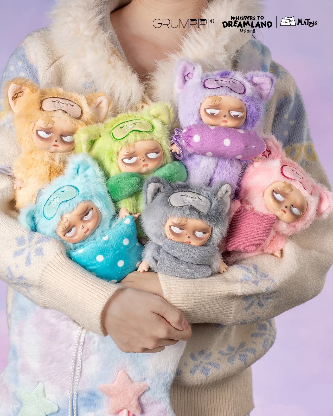 Whispers To Dreamland Grumpipi V2 Series Plush Blind Box Toy
