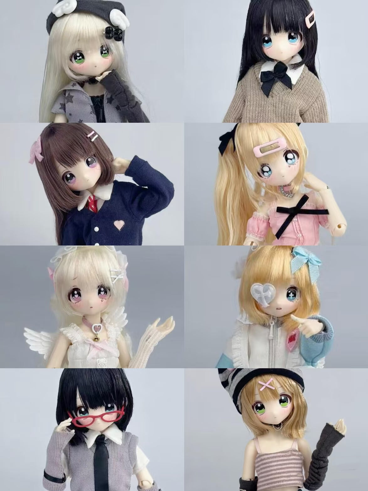 mina lab Don't Touch My Bangs Series BJD Blind Box