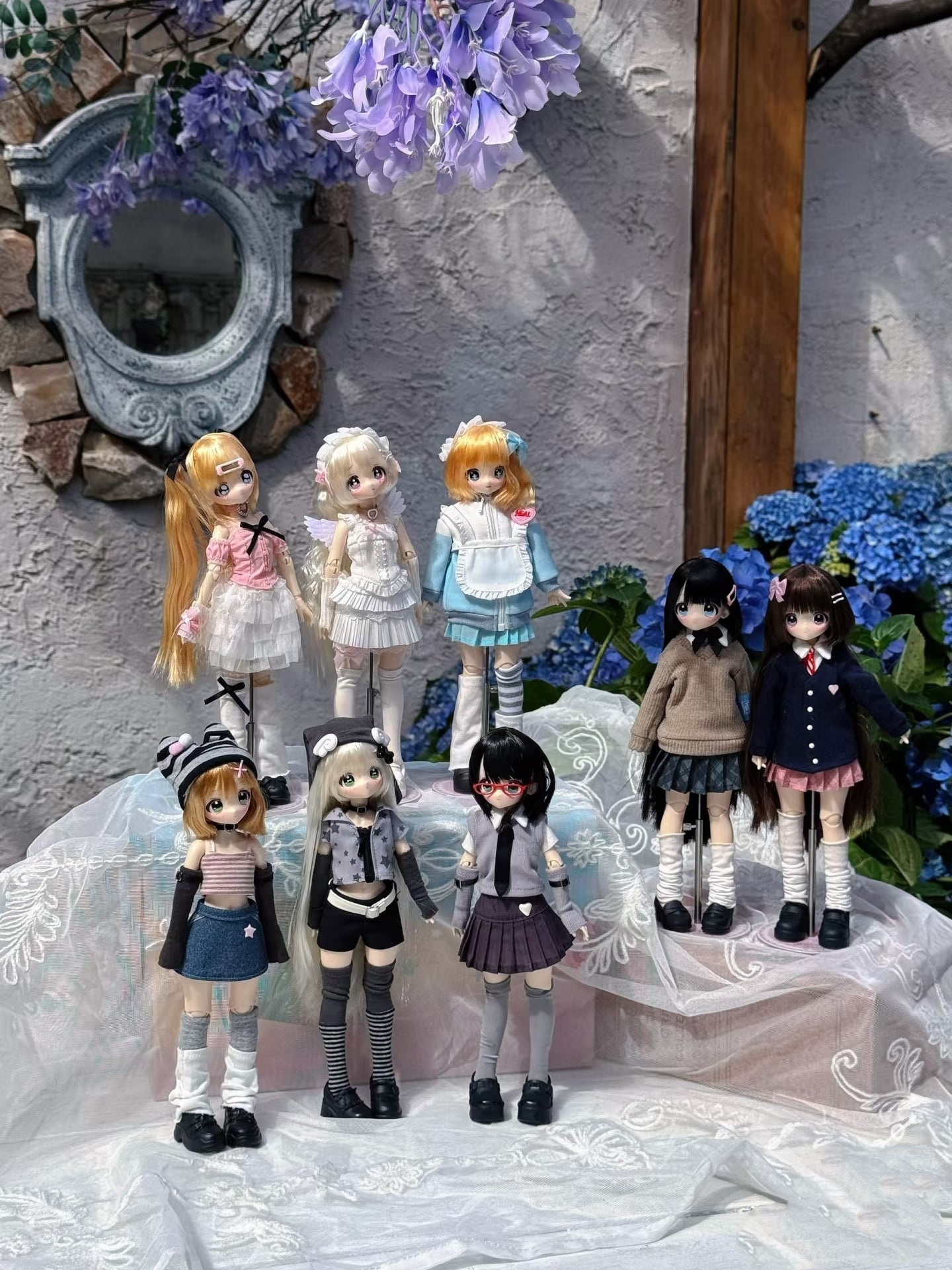 mina lab Don't Touch My Bangs Series BJD Blind Box